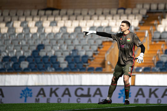 Dalkurds målvakt Jonathan Viscosi