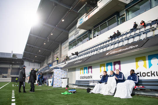 Luleås spelare avbytare