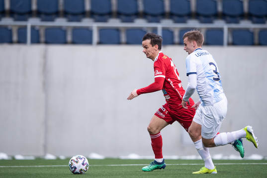 Luleås Patrik Pettersen och Gefles Albin Lohikangas