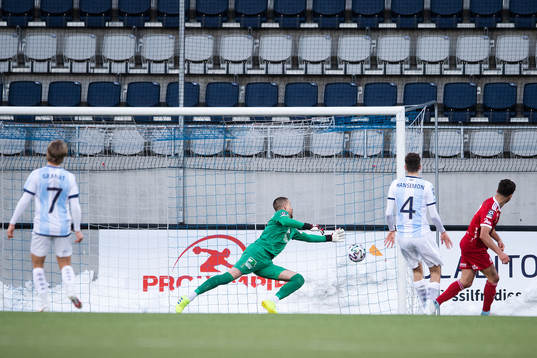 Luleås Yassine Assam gör 1-1