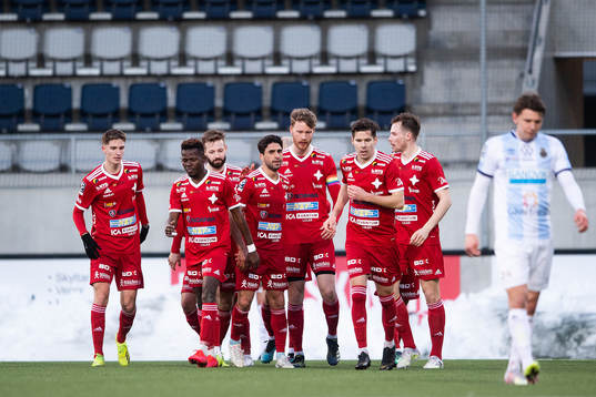 Luleås Yassine Assam jublar