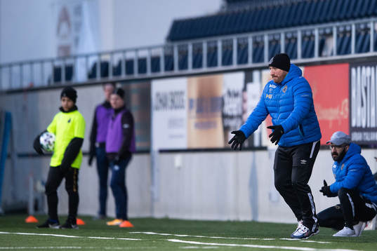 Gefles tränare Mikael Bengtsson