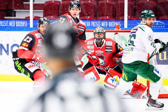 Malmö Redhawks målvakt Oscar Alsenfelt