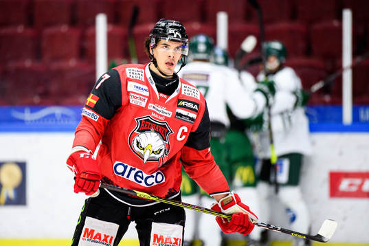 Malmö Redhawks Oliver Lauridsen deppar