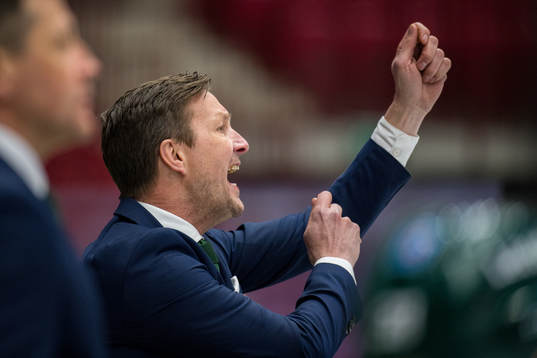 Färjestads tränare Johan Pennerborn