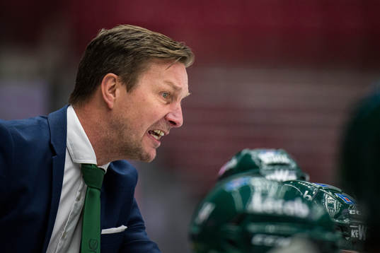 Färjestads tränare Johan Pennerborn