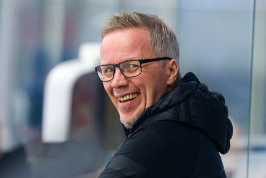 Björklövens tränare Hans Wallson