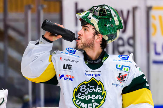 Björklövens målvakt Kevin Poulin