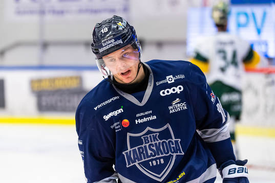 Karlskogas Aleksi Rekonen deppar
