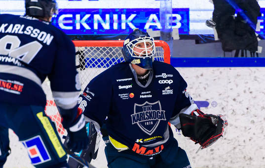 Karlskogas målvakt Stefan Steen