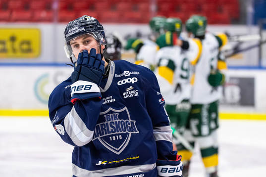 Karlskogas Gustaf Franzen deppar