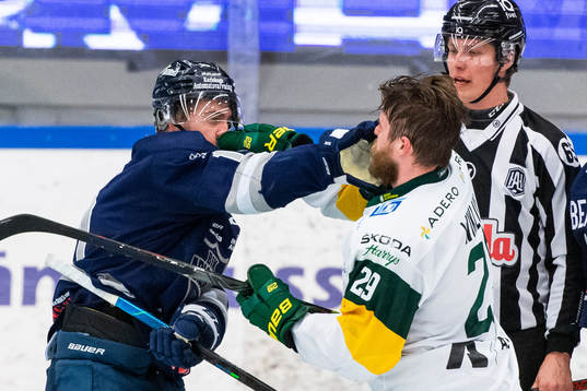 Karlskogas David Lilja och Björklövens Alexander Wiklund