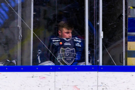 Karlskogas målvakt Edwin Mustafic