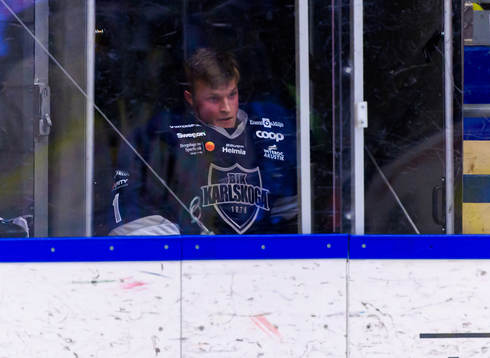 Karlskogas målvakt Edwin Mustafic
