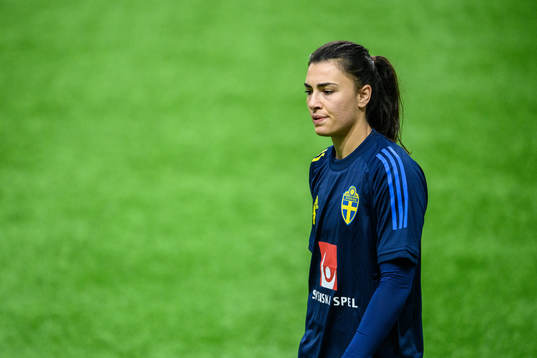 goalkeeper Zecira Musovic of Sweden
