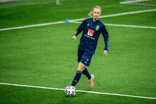 Amanda Ilestedt of Sweden