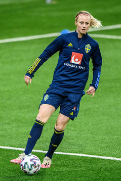 Amanda Ilestedt of Sweden