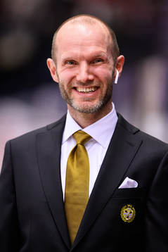 Brynäs assisterande tränare Nils Ekman