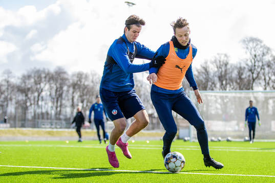 Wilhelm Loeper och Viktor Lundberg