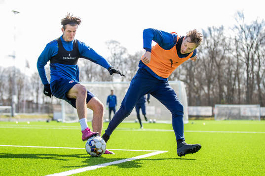 Wilhelm Loeper och Viktor Lundberg