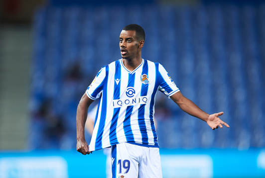 Alexander Isak of Real Sociedad