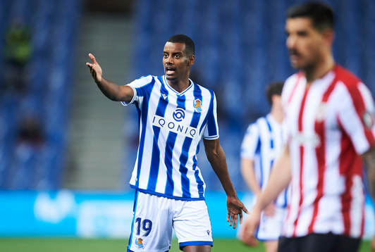 Alexander Isak of Real Sociedad