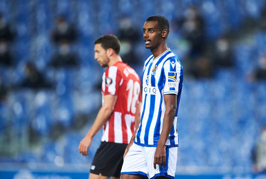 Alexander Isak of Real Sociedad