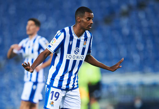 Alexander Isak of Real Sociedad