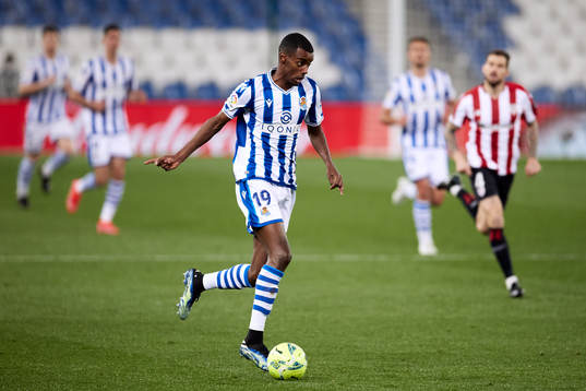 Alexander Isak of Real Sociedad