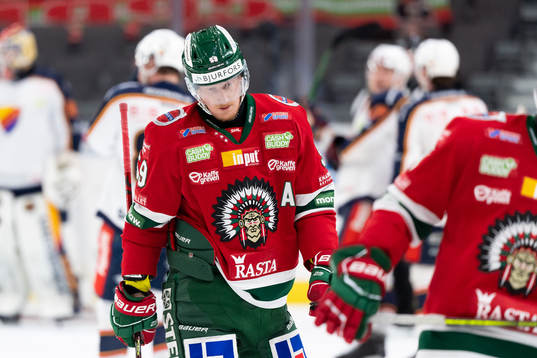 Frölundas Simon Hjalmarsson deppar