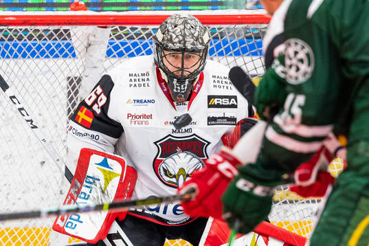 Malmö Redhawks målvakt Oscar Alsenfelt