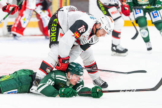 Malmö Redhawks Matias Lassen och Färjestads Olle Lycksell