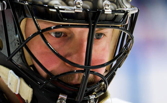 Malmö Redhawks målvakt Oscar Alsenfelt