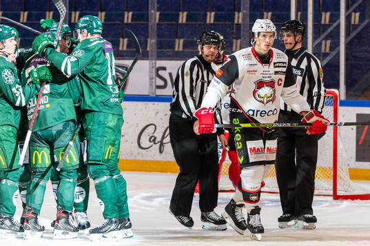 Malmö Redhawks Oliver Lauridsen deppar