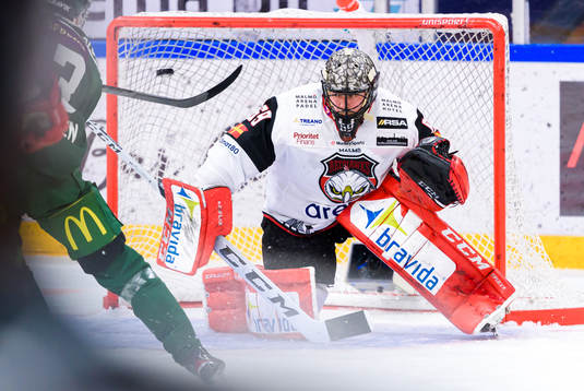 Malmö Redhawks målvakt Oscar Alsenfelt