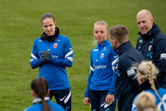 Guro Reiten of the Norwegian national football team