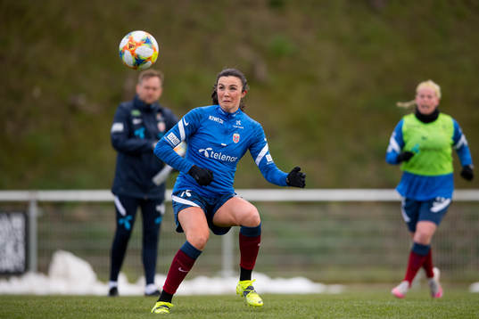 Ingrid Syrstad Engen of the Norwegian national football team