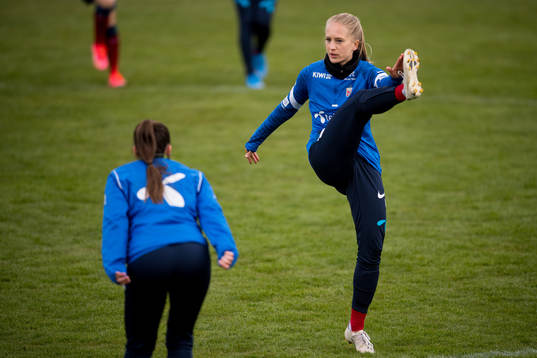 Amalie Vevle Eikeland of the Norwegian national football
