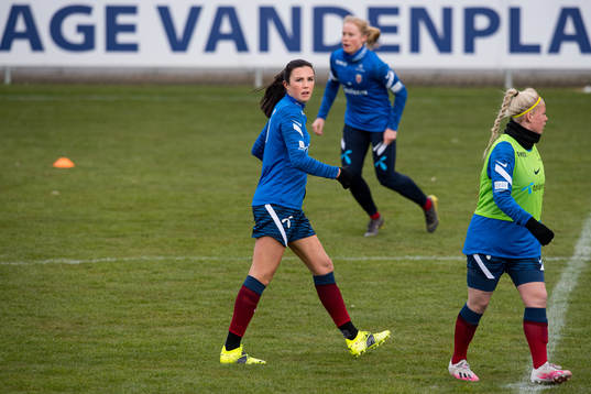 Ingrid Syrstad Engen of the Norwegian national football team