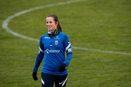 Tuva Hansen of the Norwegian national football team