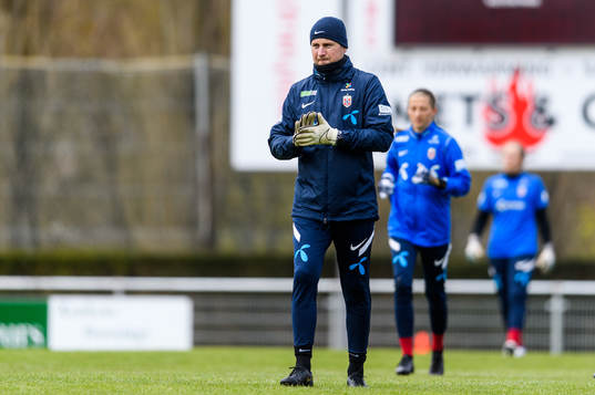 Roger Eskeland, goalkeeper coach of the Norwegian national
