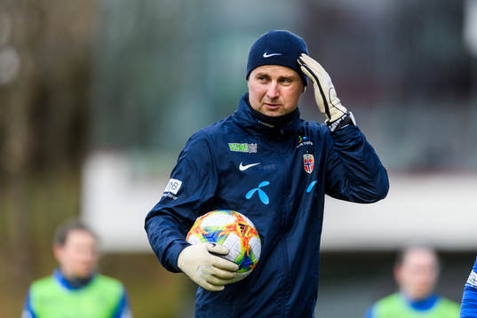 Roger Eskeland, goalkeeper coach of the Norwegian national
