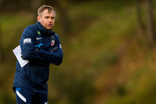 Martin Sjögren, head coach of the Norwegian national
