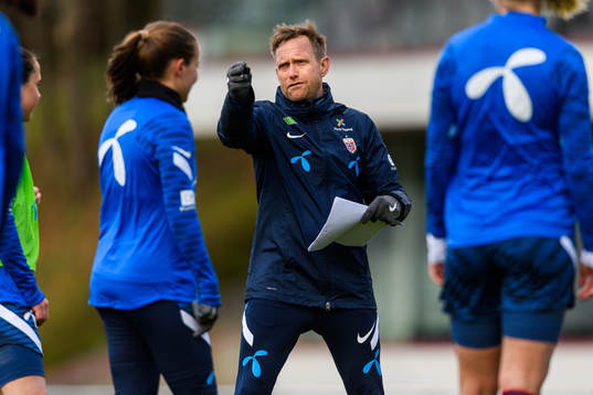 Martin Sjögren, head coach of the Norwegian national