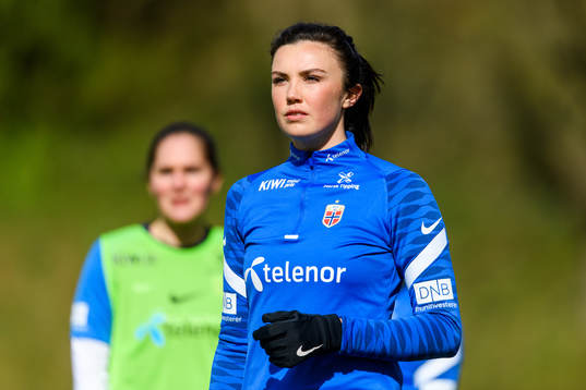Ingrid Syrstad Engen of the Norwegian national football team