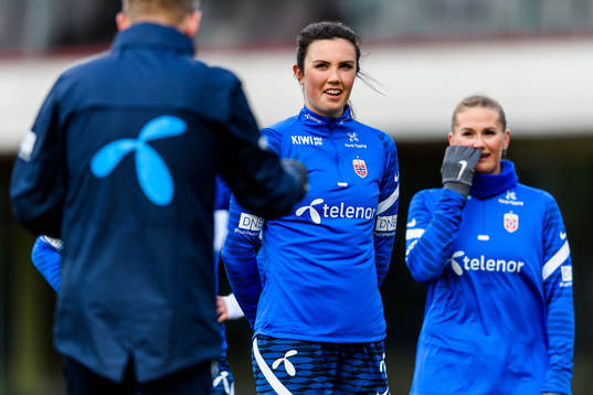 Ingrid Syrstad Engen of the Norwegian national football team
