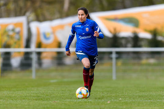 Ingrid Moe Wold of the Norwegian national football team