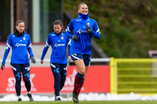 Lisa-Marie Karlseng Utland of the Norwegian national