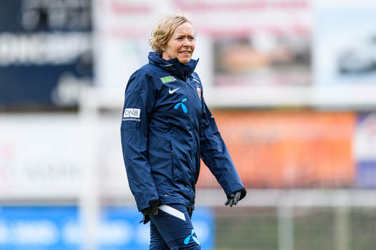 Gunnvor Halmøy, physio of the Norwegian national football