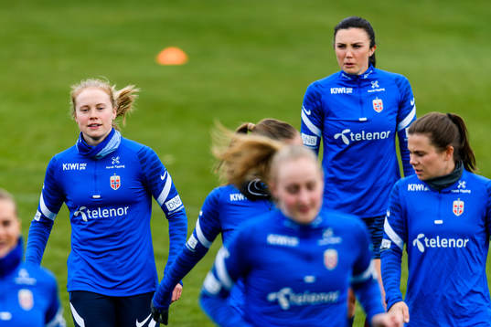 Julie Blakstad and Ingrid Syrstad Engen of the Norwegian